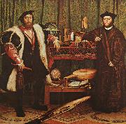 Hans Holbein The Ambassadors oil painting picture wholesale